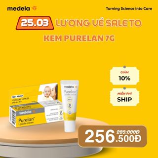 Kem Purelan™ Medela 7g - Kem bôi nứt cổ gà, khô da..