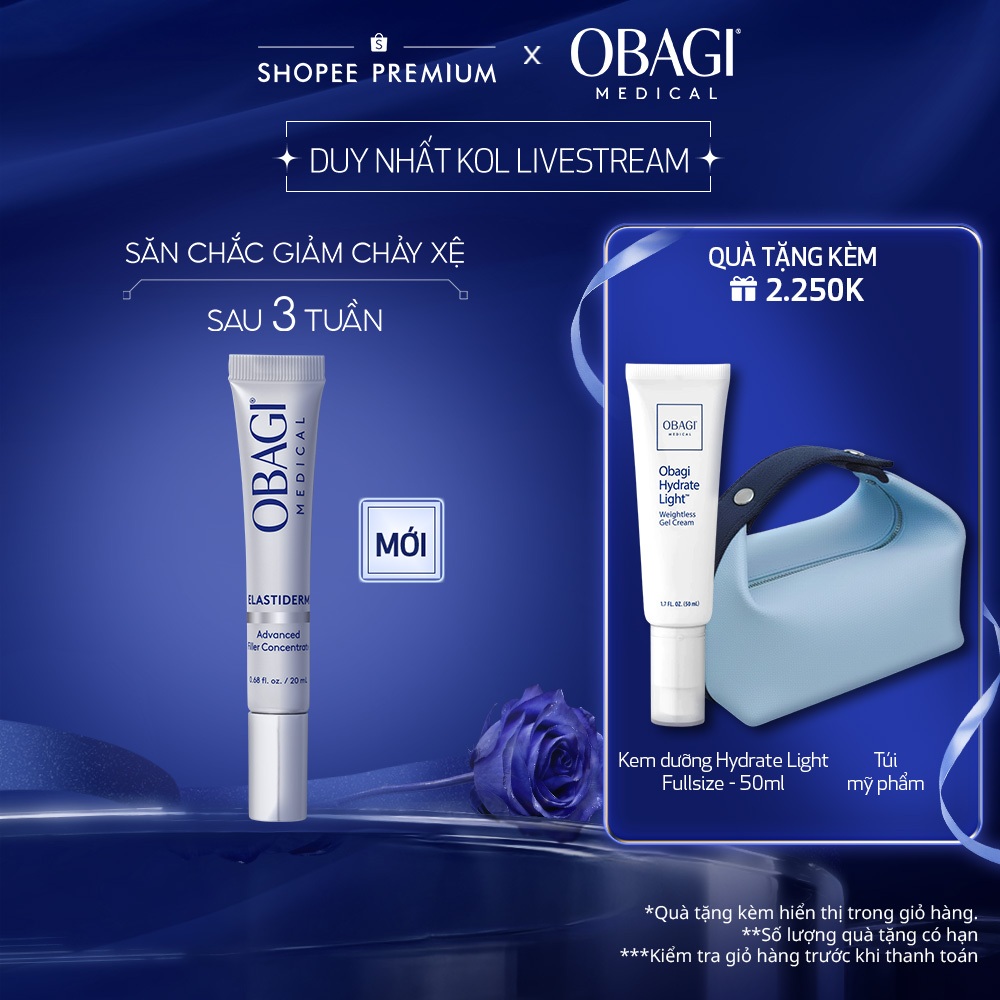 [Obagi x BK] Tinh Chất Làm Mờ Nếp Nhăn Obagi ELASTIDERM® Advanced Filler Concentrate 20ml