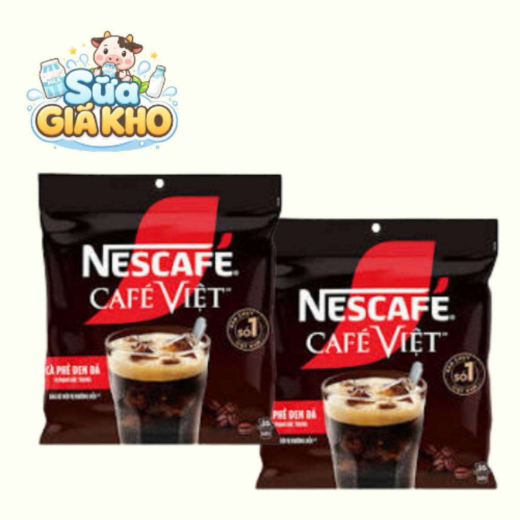 Cà phê đen đá hoà tan NESCAFÉ Café Việt – Đậm vị chuẩn gu Việt