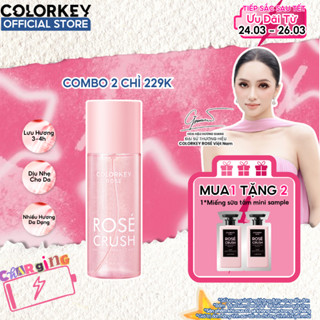 Xịt Thơm Toàn Thân Body Mist COLORKEY ROSÉ CRUSH Hương Thơm Ngọt Ngào, Tươi Mới 100ml