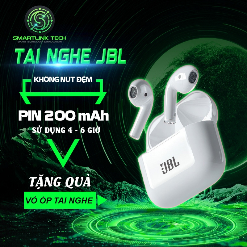 Smartlink Tech Tai nghe JBL Phantom Bluetooth Không Dây V5.3 Tai Nghe Chơi Game Âm Thanh HiFi