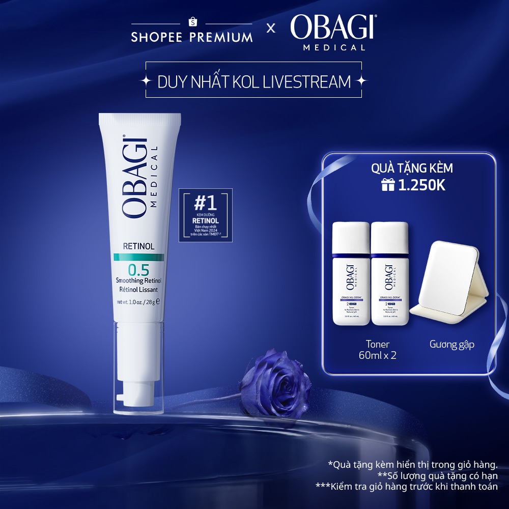 [Obagi-E2E] Kem Ngừa Lão Hóa & Tái Tạo Da Obagi Retinol 0.5 28g