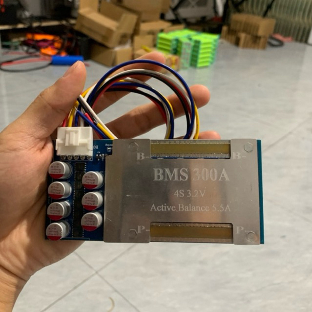 Mạch 4S 300A Max 600A tích hợp cân bằng 5,5A