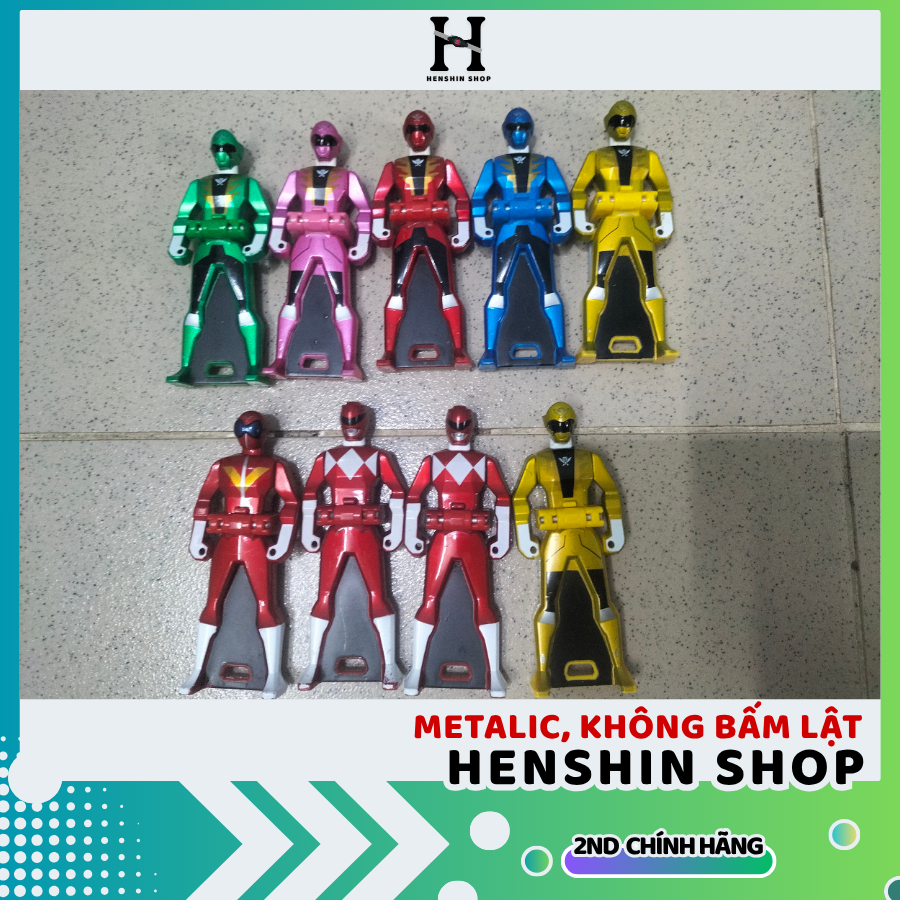 Chìa khoá siêu nhân hải tặc loại sơn Metalic Ranger key gokai đã qua sử dụng chính hãng BANDAI