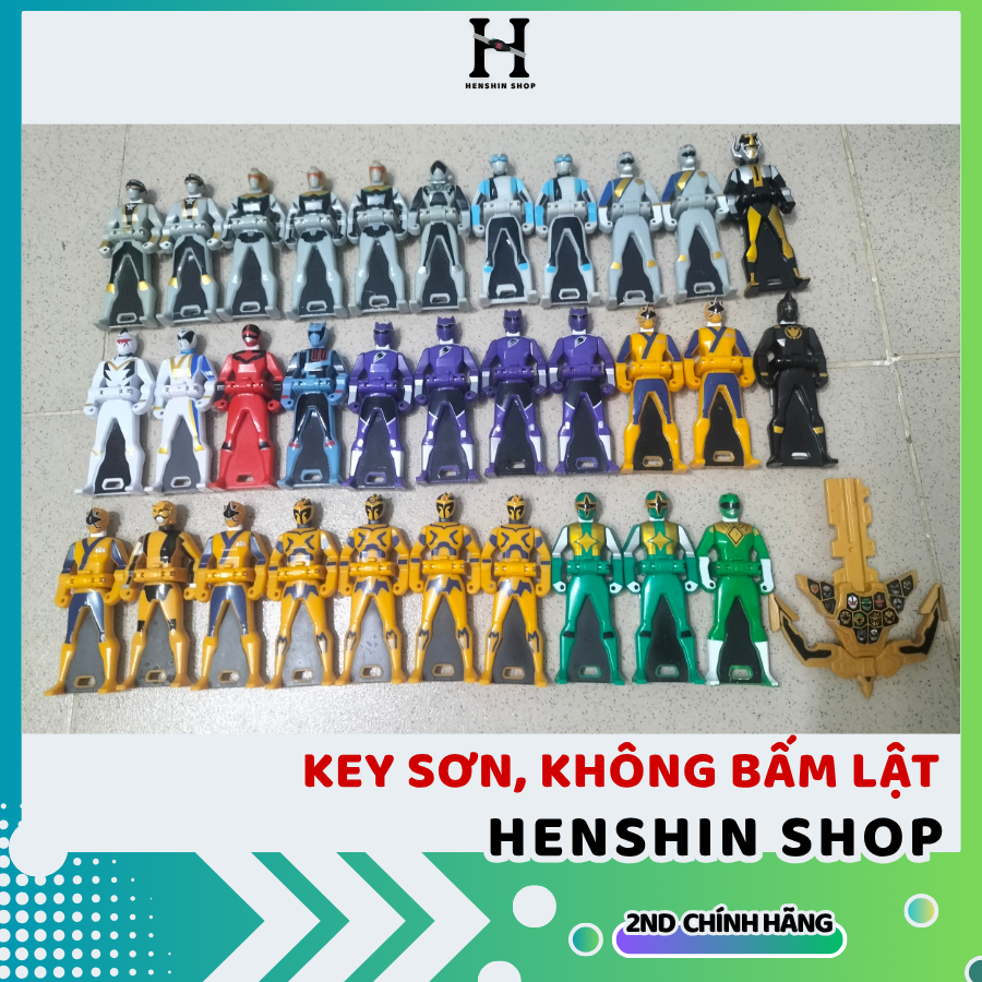 Chìa khoá siêu nhân hải tặc Ranger key gokai 6th gokaiger đã qua sử dụng chính hãng BANDAI