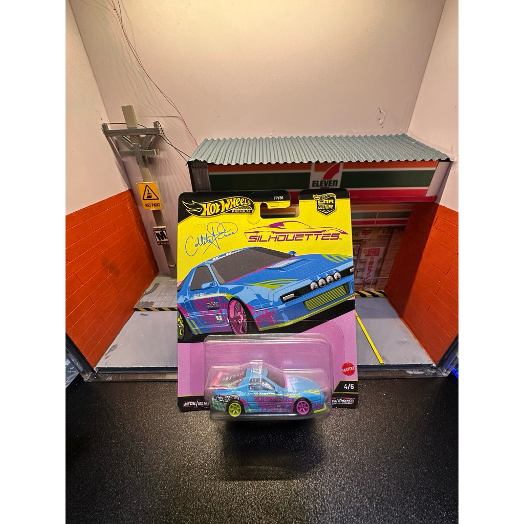 Hot Wheels Premium SILHOUETTES 2025 RWB Porsche 300zx RX7 FC ER34 Nissan Skyline McLaren 720S