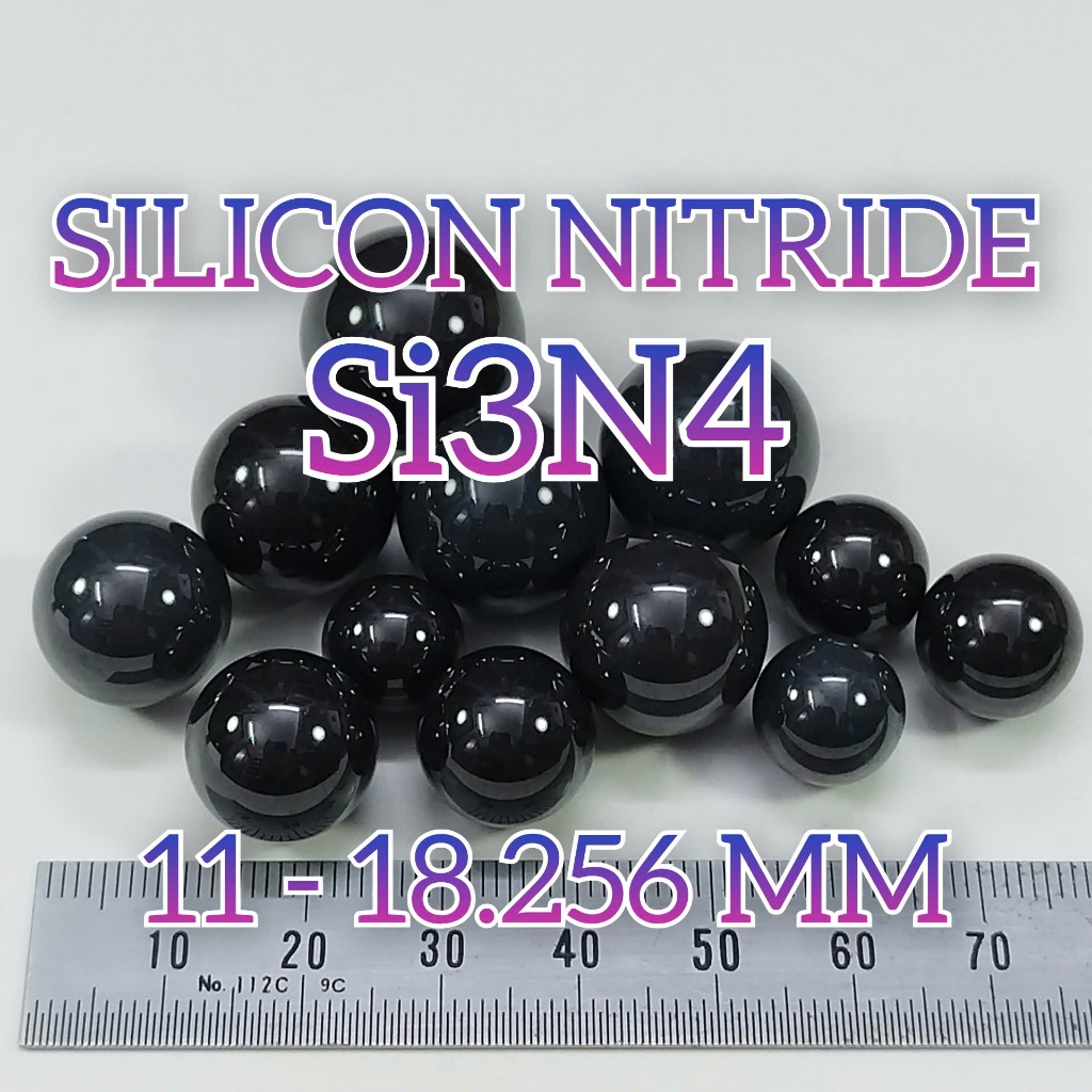 BI SỨ SILICON NITRIDE SI3N4 (11-18.256 mm) chuyên dụng cho vòng bi, xe cộ, giày patin, ván trượt, y 