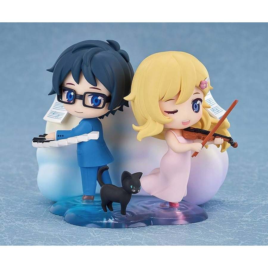 Mô Hình Kaori Miyazono & Kosei Arima- Your Lie in April - Qset+ Figure Chính Hãng (GSC)