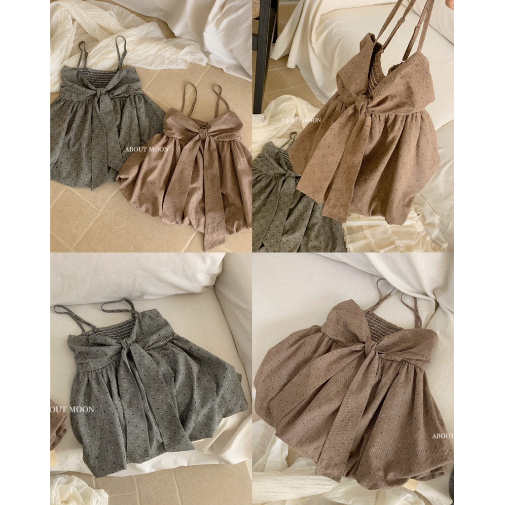 𝐀𝐁𝐎𝐔𝐓 𝐌𝐎𝐎𝐍 Áo 2s bí buộc nơ ngực