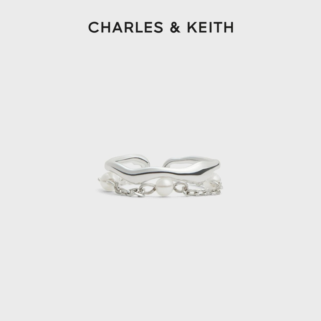 [ Chính hãng ] Nhẫn, vòng cổ CHARLES & KEITH ngọc