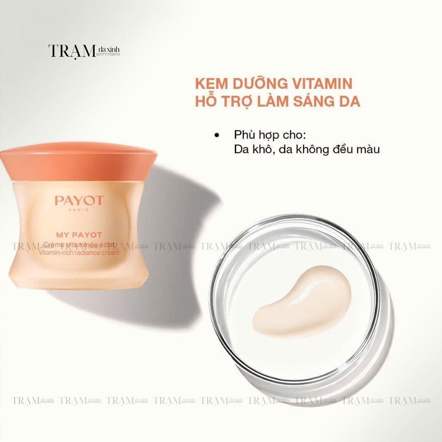 Kem Dưỡng PAYOT My Payot Vitamin Rich Cream Dưỡng Sáng Mịn Da 50ml - Trạm Da Xinh