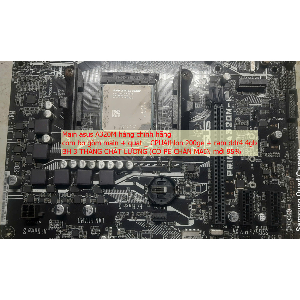 MAIN ASUS A320M CHUYÊN ĐỒ HỌA CHƠI GAME ĐẸP 95%