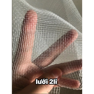 Vèo lưới - tráng lưới nuôi cá ốc ếch lươn tôm cua baba rắn... Lưới thái sịn đủ kích thước và mắt lưới