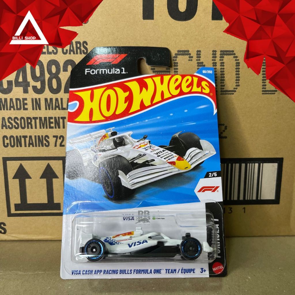 Xe mô hình Hot Wheels Visa Cash App Racing Bulls Formula One Team / Equipe