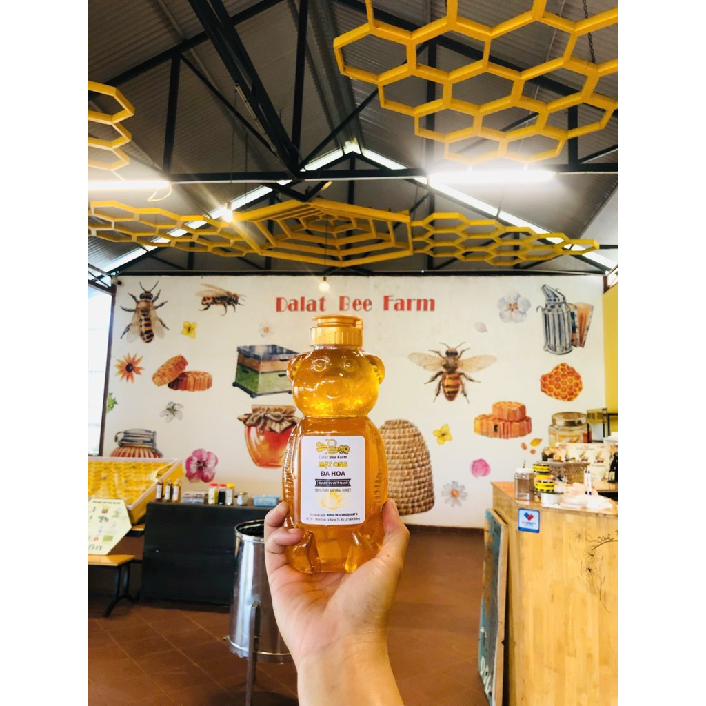 [DALAT BEE FARM] Mật ong đa hoa (500ml)