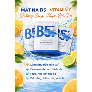 Hộp 10 chiếc Mặt nạ phục hồi cấp ẩm da b5