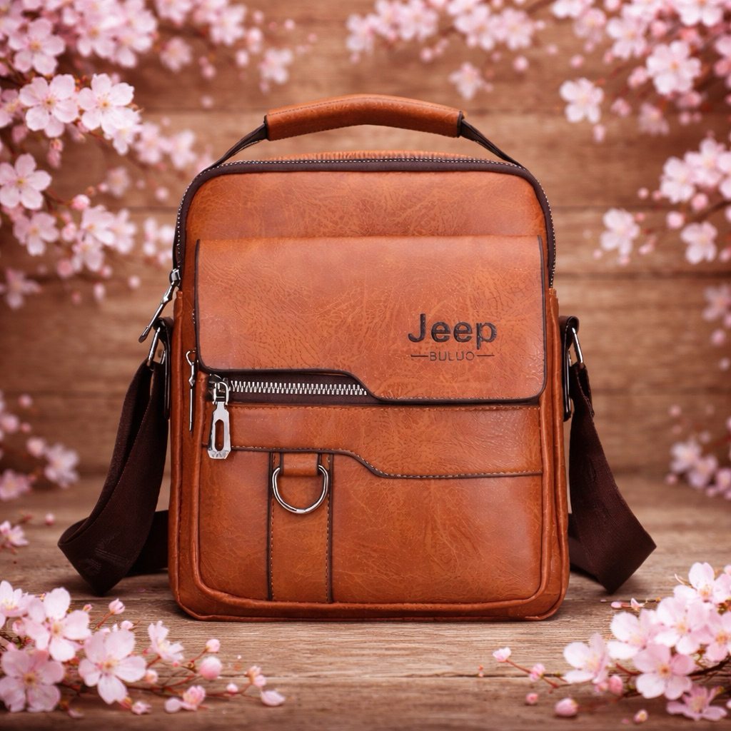 Túi Xách Nam Đeo Chéo Đựng iPad Da Bò Cao Cấp - A&ESHOP 7685987