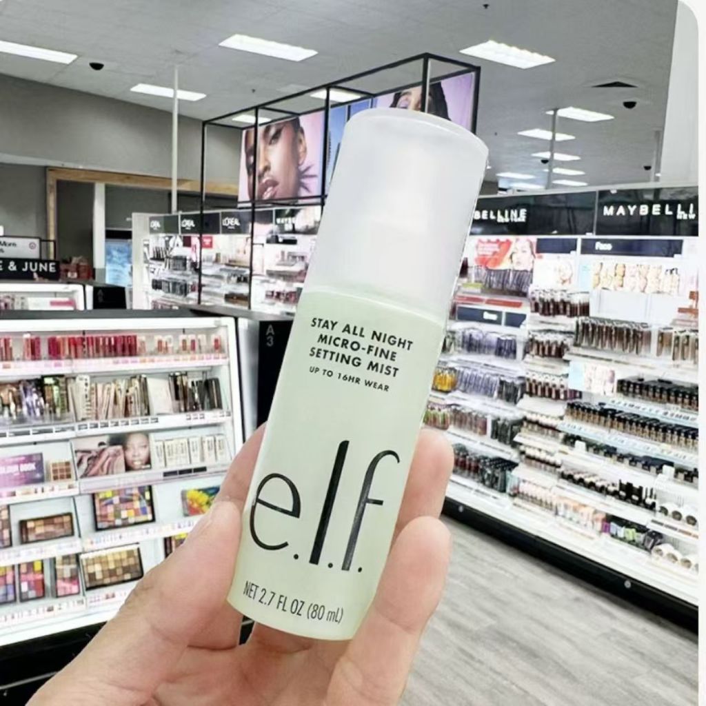 e.l.f. STAY ALL NIGHT MICRO-FINE SETTING MIST UP TO I6HR WEAR 80ml
