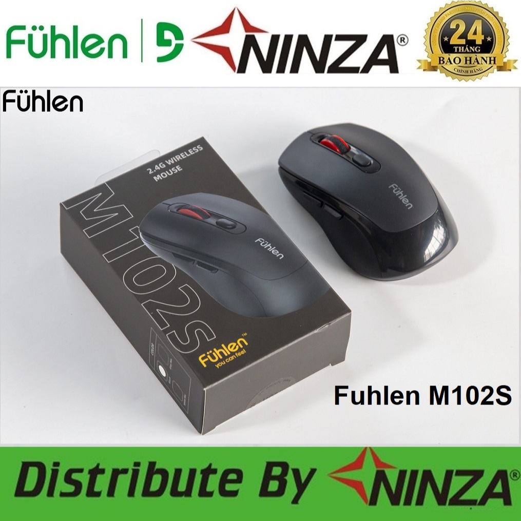 Chuột không Dây chính hãng Fuhlen M102S - Bảo Hành 24 Tháng