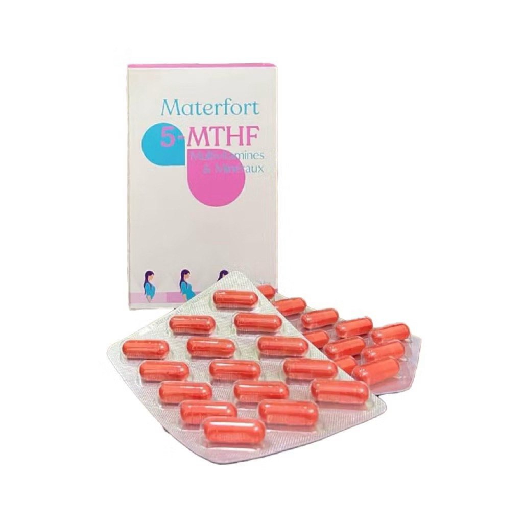 [Chính hãng] Materfort 5-MTHF(60 VIÊN) – BỔ SUNG DƯỠNG CHẤT CHO PHỤ NỮ TRƯỚC VÀ TRONG THỜI KÌ MANG T