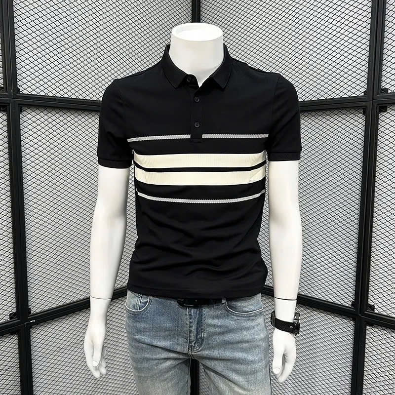 Áo PoLo nam boy phố cao cấp, chất vải cotton mềm mịn co dãn tốt