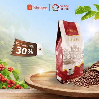 [TĂNG NGAY 3 GÓI DÙNG THỬ] AnTháiCafé - Cà Phê Bột An Thái Túi Gold (500g)