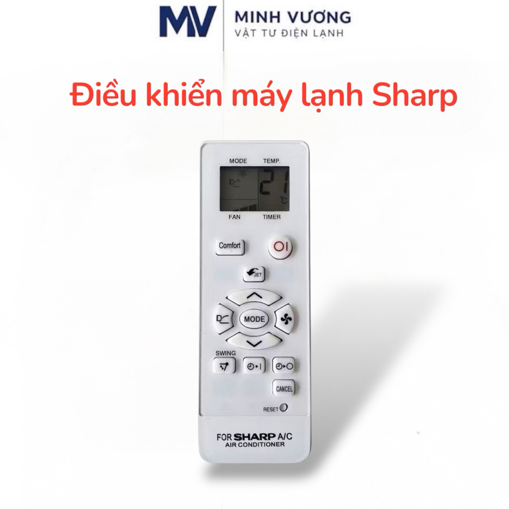 Điều khiển máy lạnh Sharp đa năng