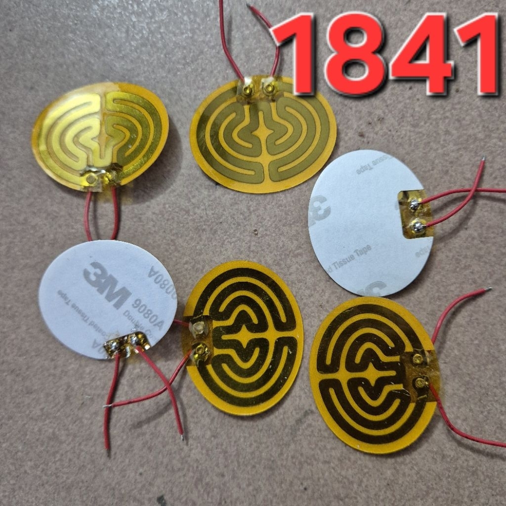 tấm nhiệt làm nóng 3v-5v hình bầu dục 4cm x 3.2cm