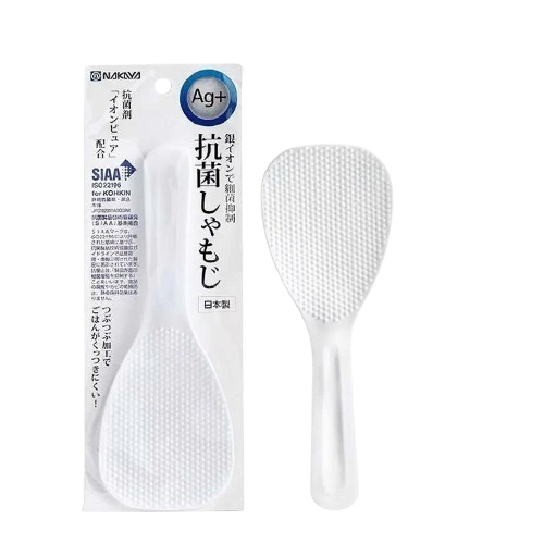 Muôi xới cơm phủ ion bạc Ag+ kháng khuẩn chống dính Nakaya