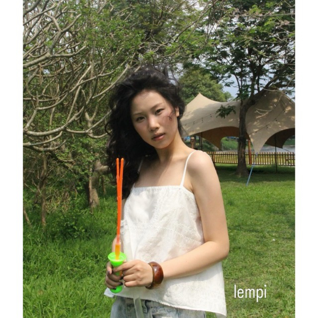 [𝐋𝐄𝐌𝐏𝐈] - 𝐊𝐈𝐌𝐈𝐄 𝐓𝐎𝐏 - Áo hai dây vải tơ thêu thiết kế buộc lưng sexy gợi cảm