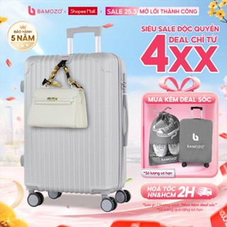 Vali Du Lịch Bamozo 8801 Size 20/24 Chất Liệu Nhựa ABS+PC Cao Cấp - Lỗi 1 Đổi 1 Trong 30 Ngày_8801