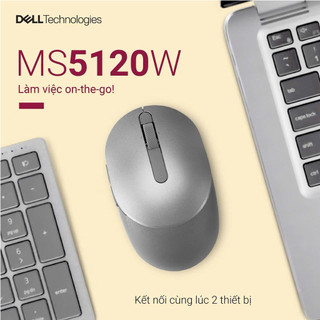 Chuột Dell Bluetooth MS5120W Pin 3 Năm 4000 DPI - Chính hãng