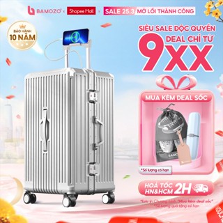 Vali Du Lịch Khung Nhôm B Bamozo Size 22/24/28 Cao Cấp Bảo Hành 10 Năm - Lỗi 1 Đổi 1 Trong 30 Ngày_Ultrapack
