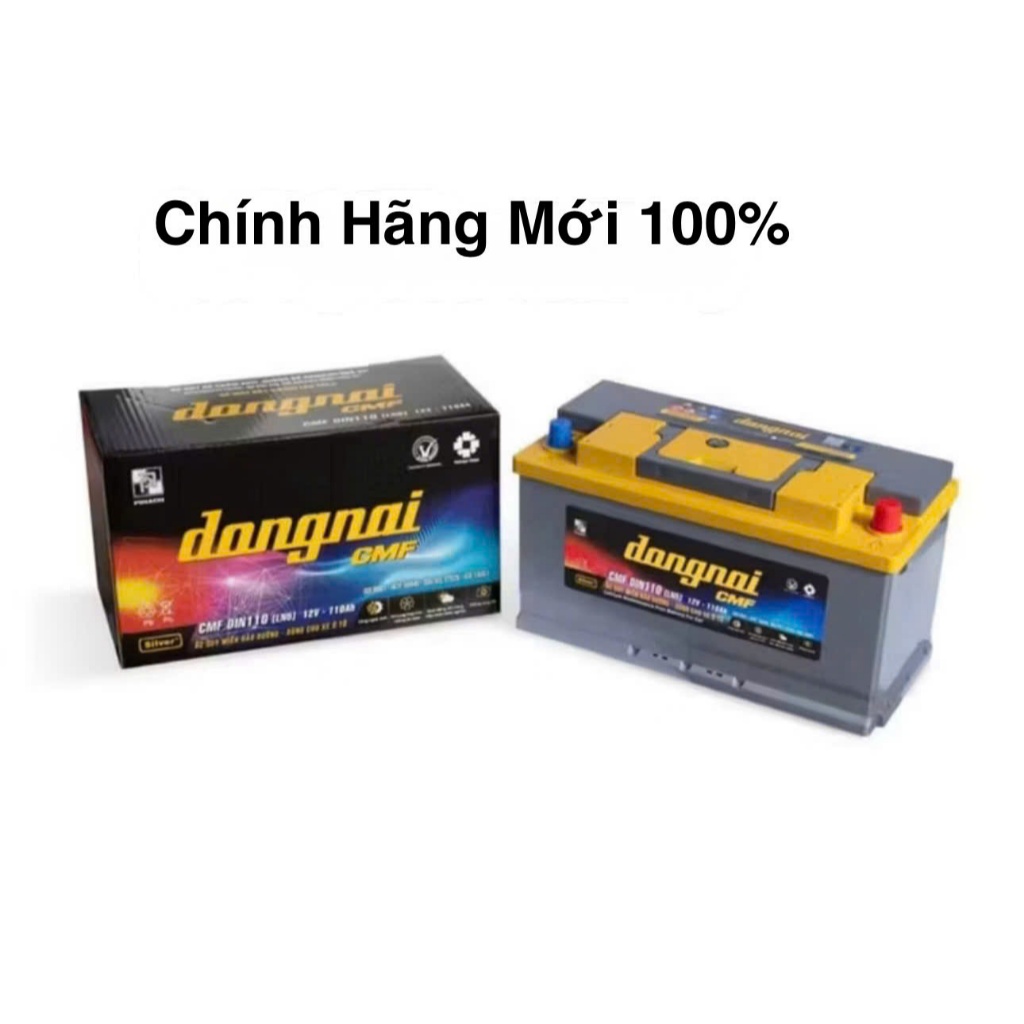Ắc quy khô miễn bảo dưỡng 12v Đồng Nai CMF DIN110 [LN5] - 12V - 110Ah