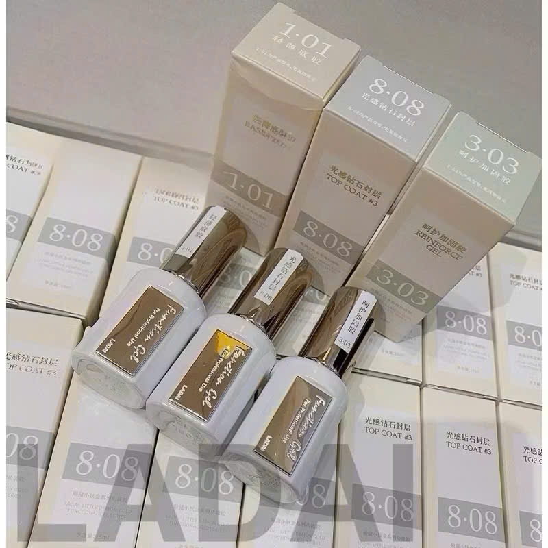 Base, top sơn gel siêu bóng Ladai
