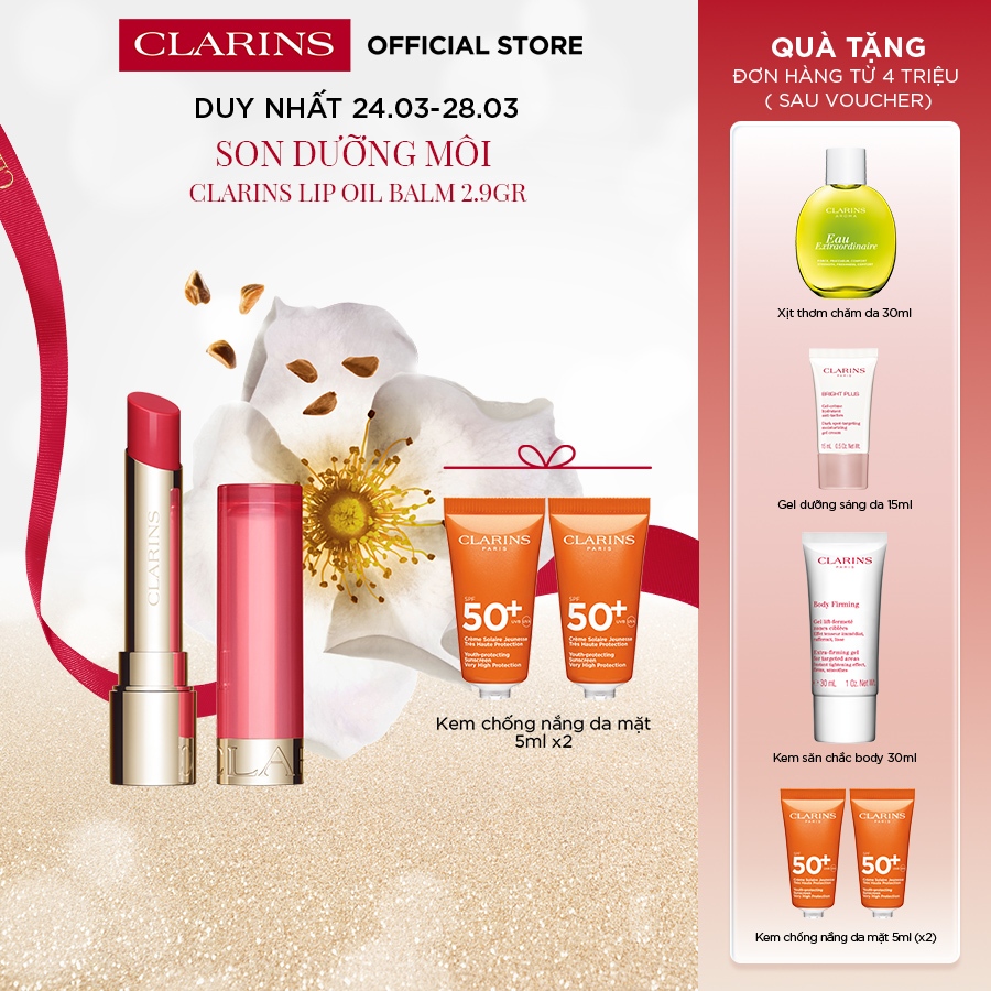 Son dưỡng môi Clarins Lip Oil Balm 2.9gr