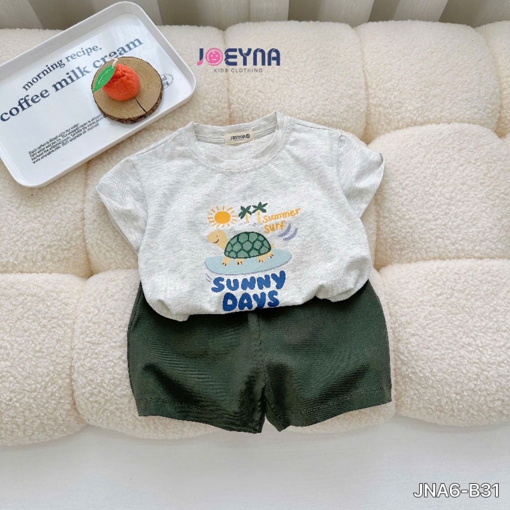 Bộ cộc tay cotton sunny days Joeyna