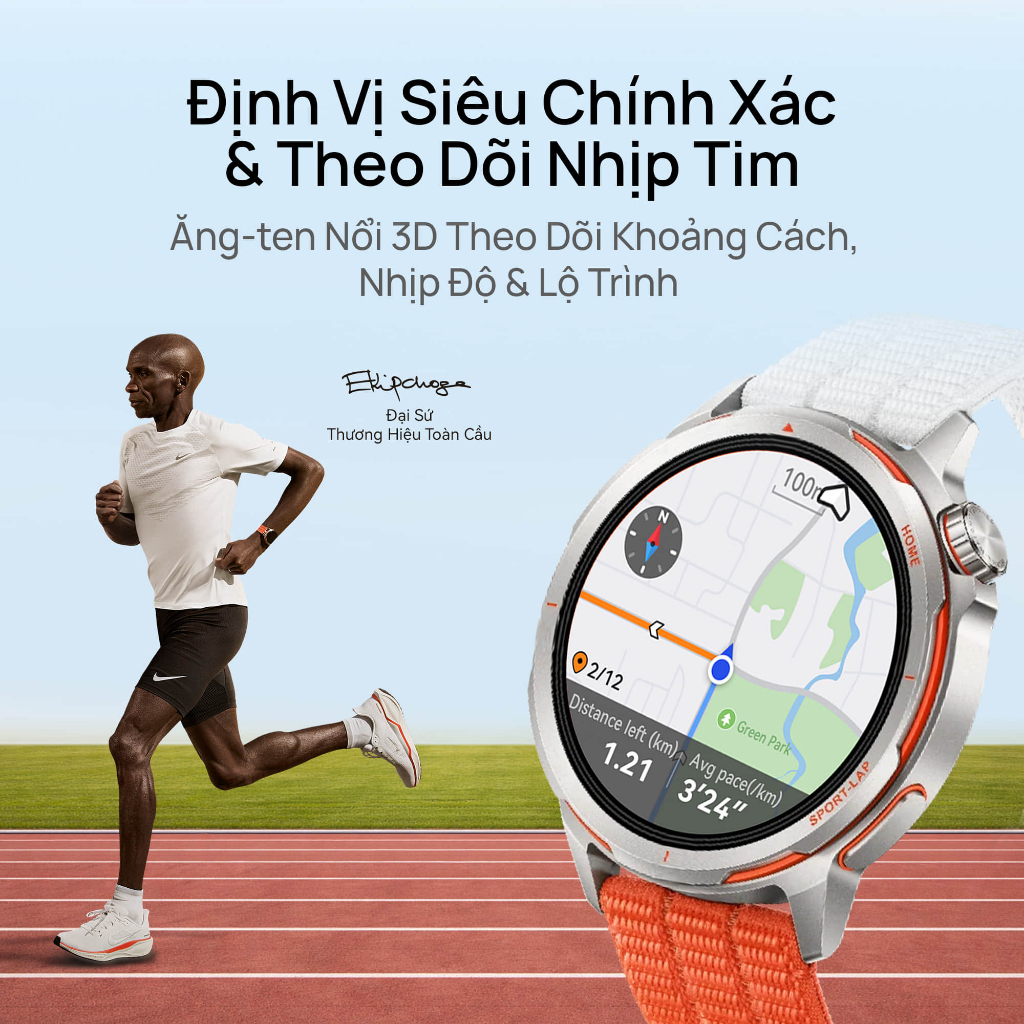 Đồng Hồ Thông Minh HUAWEI WATCH GT Runner 2 | Ultra Performance | Định Vị Siêu Chính Xác | Chế Độ Marathon Chuyên Nghiệp | BigBuy360 - bigbuy360.vn
