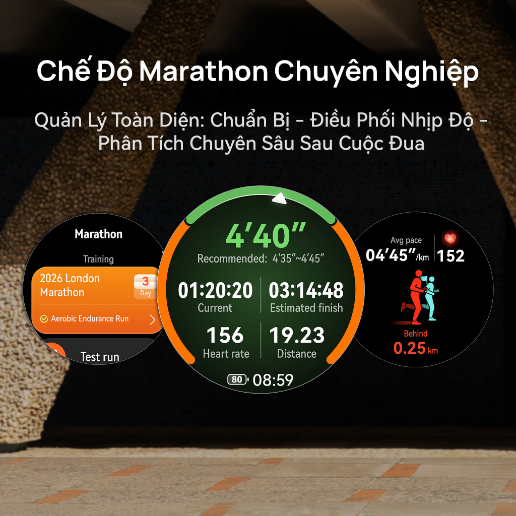 Đồng Hồ Thông Minh HUAWEI WATCH GT Runner 2 | Ultra Performance | Định Vị Siêu Chính Xác | Chế Độ Marathon Chuyên Nghiệp | BigBuy360 - bigbuy360.vn