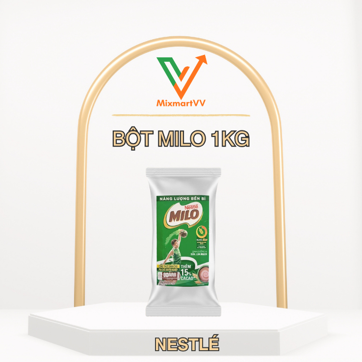 Bột milo Nestlé 1kg - Bột milo chuyên dành cho pha chế