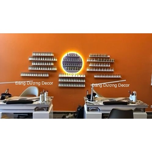 Thanh Kệ để sơn nail dạng Chữ L Hiện đại -  để sơn móng, trang trí kết hợp mọi kiểu dáng