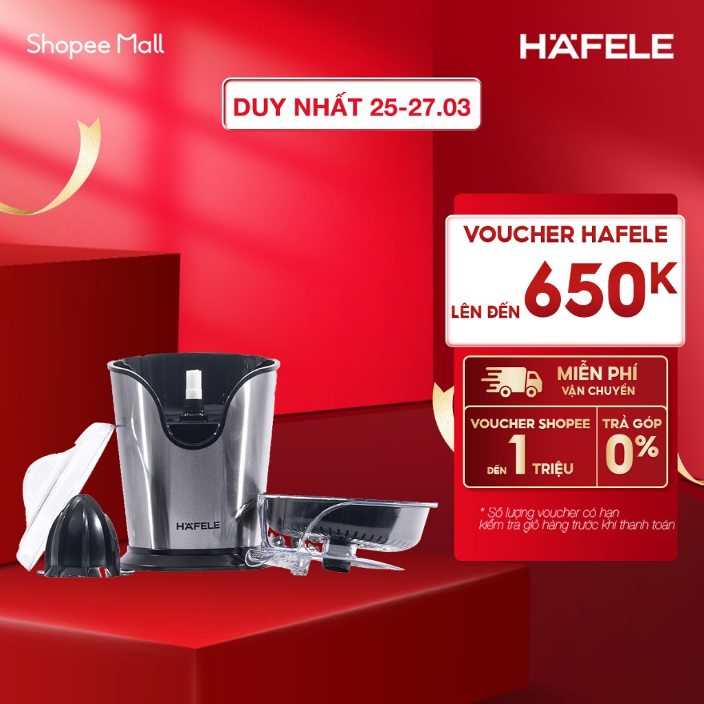 Máy Vắt Nước Cam HAFELE GS-401 100W  535.43.089