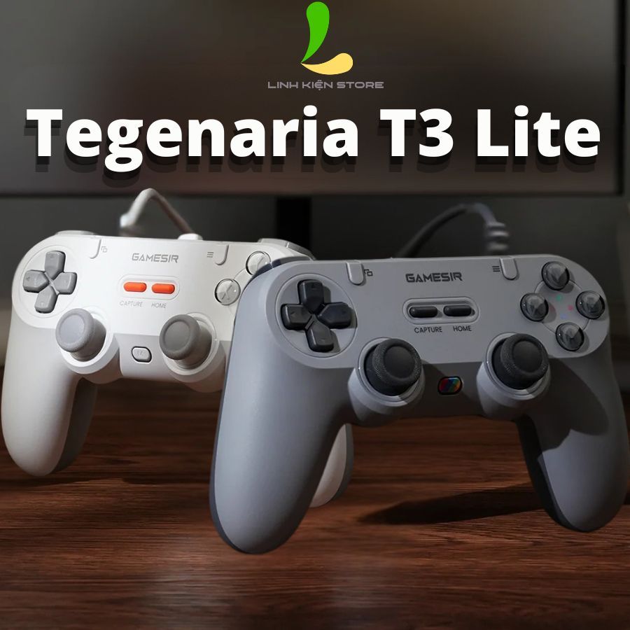 GameSir Tegenaria Lite ( T3 Lite ) - Tay Cầm Chơi Game Có Dây Nâng Cao Trải Nghiệm Gaming