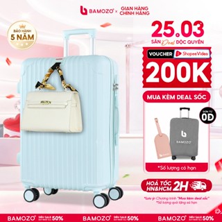 Vali Xách Tay Bamozo Size 20/24 Thời Trang Gọn Nhẹ Nhựa ABS Cao Cấp Siêu Bền Bảo Hành 5 Năm_8801
