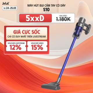 Jetzt Máy hút bụi JETZT S10 cầm tay có dây lực hút mạnh 20.500PA
