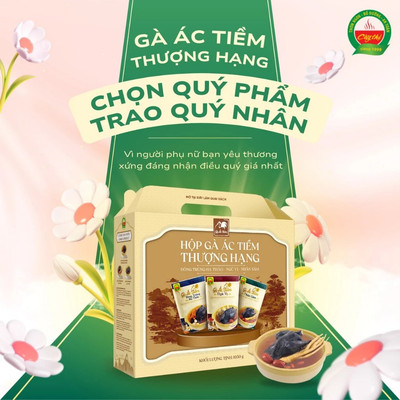 [QUÀ TẶNG] Hộp Gà Ác Tiềm Thượng Hạng  Cây Thị