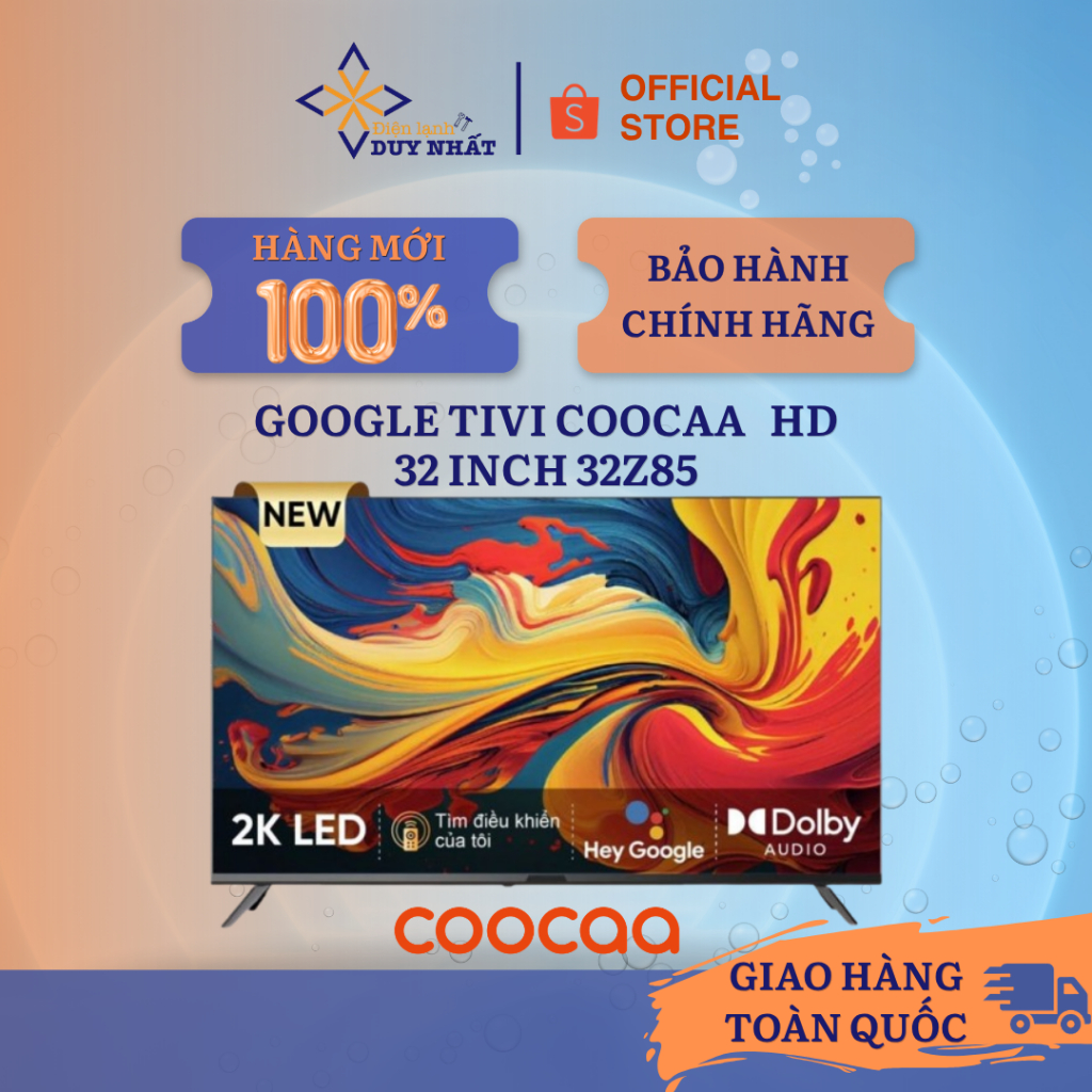 Google Tivi Coocaa HD 32 Inch 32Z85