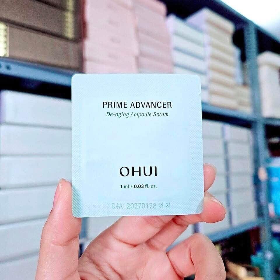 XẢ KHO bịch 120 gói Tinh Chất chống lão hóa Ohui Prime Advancer Ampoule Asean