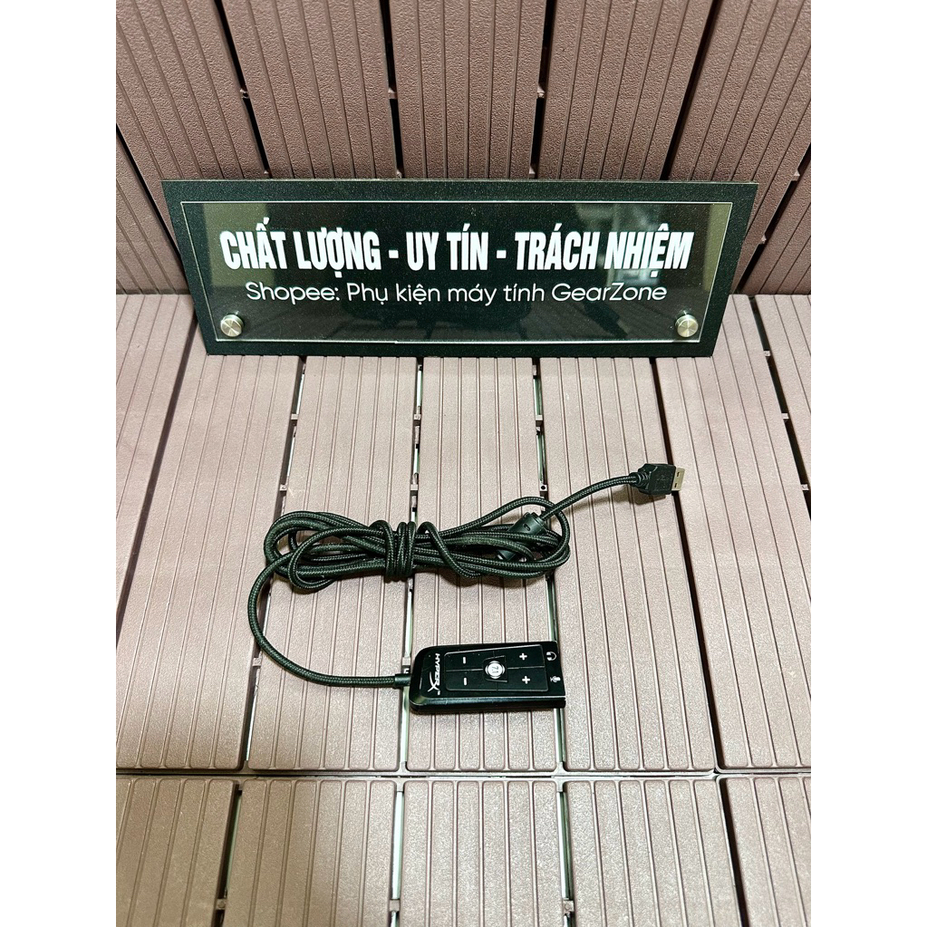 Card âm thanh - SoundCard Hyperx Cloud 2 kích âm Gaming (Đời KingSton Cũ)