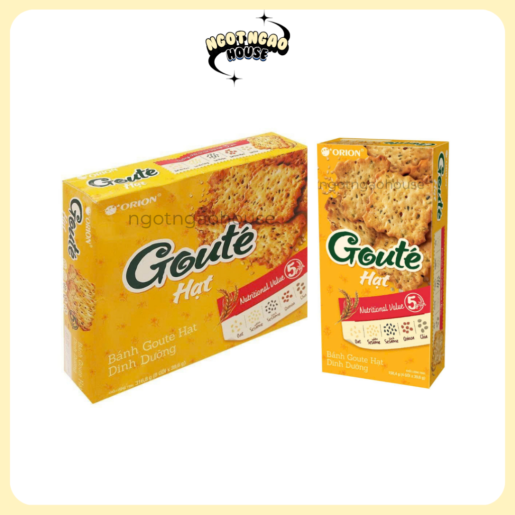 Bánh Goute Hạt Dinh Dưỡng ORION